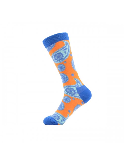 KNS ORANGE PAISLEY