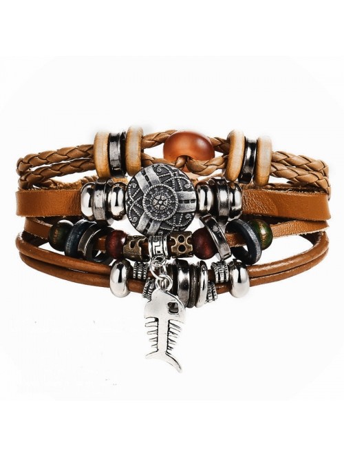 Lucky Charmed Sheild WristBand