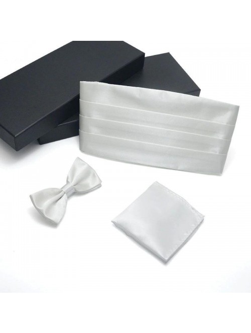 Classic Cummerband Combo, Silver