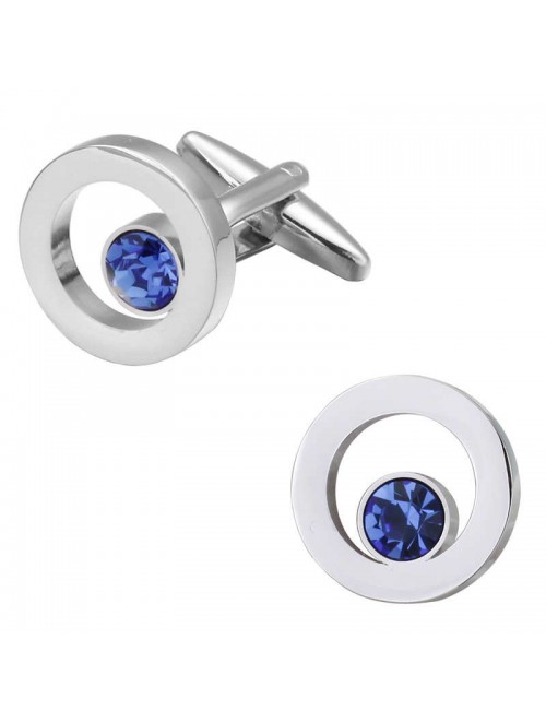 Blue Crystal in Circle 