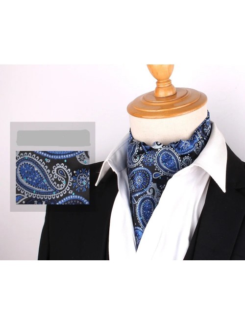 PAISLEY CASHMERE NAVY BLUE