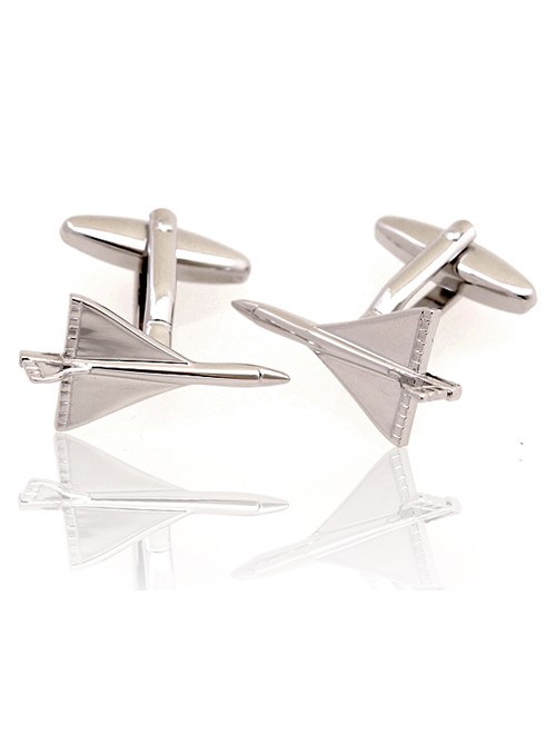 Jet Plane Cufflink