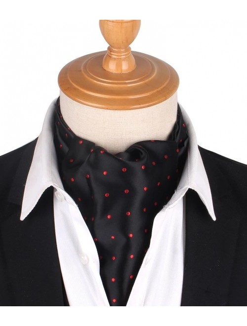 POLKA RED WITH BLACK 