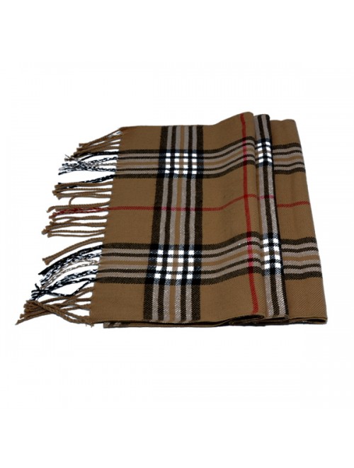 Plaid Scarves, Brown/Coffee