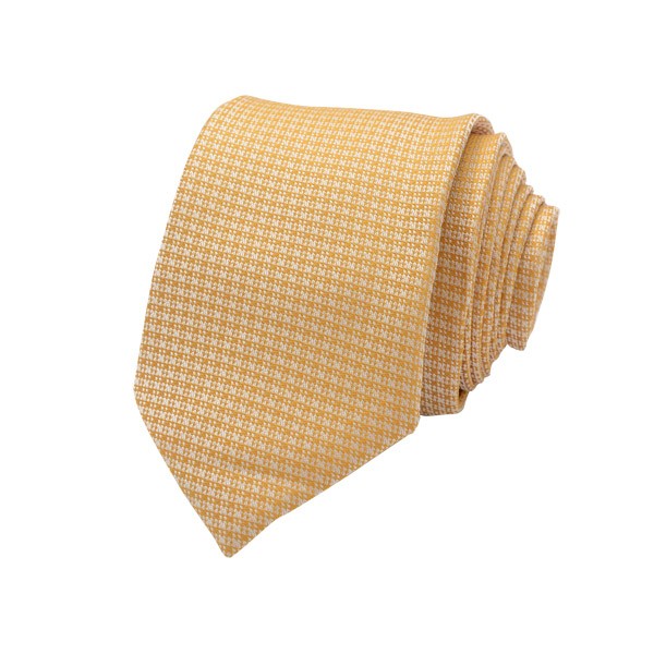 Classic Self Design, Orange Including Pocket Square