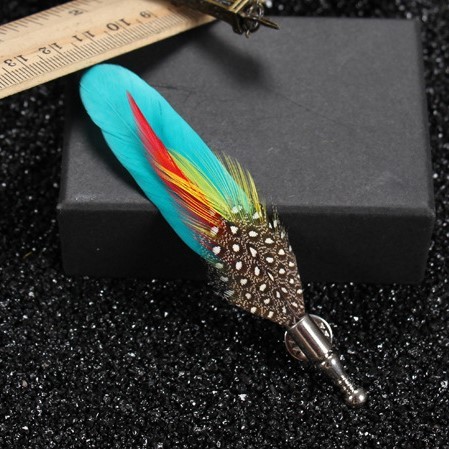 Colored Feather, Green