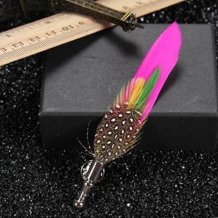 Colored Feather, Pink