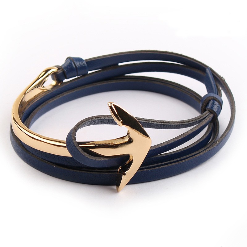 Trendy Anchor Rope Wristband