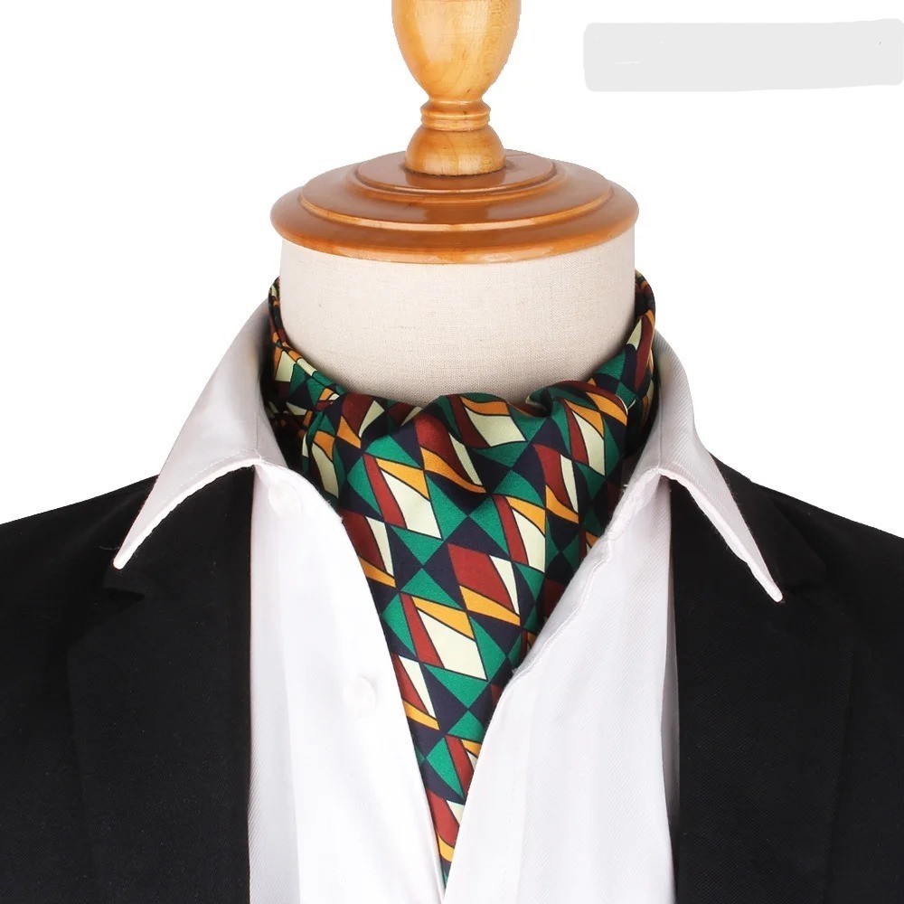 ABSTRACT MULTI COLOR CRAVAT