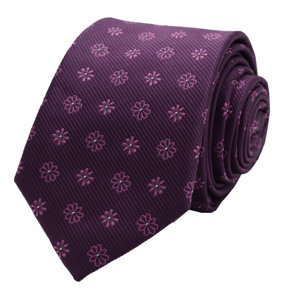 Fancy Floral, Purple Including Pocket Square