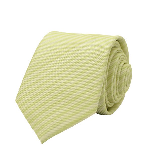 Self Stripes, Pista Green Including Pocket Square