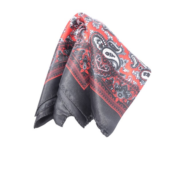 Paisley, Black/Red